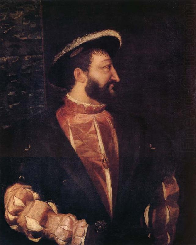 Francois ler,roi de France, TIZIANO Vecellio